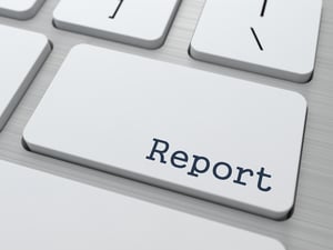 Report Concept. Button on Modern Computer Keyboard with Word Report on It.-1